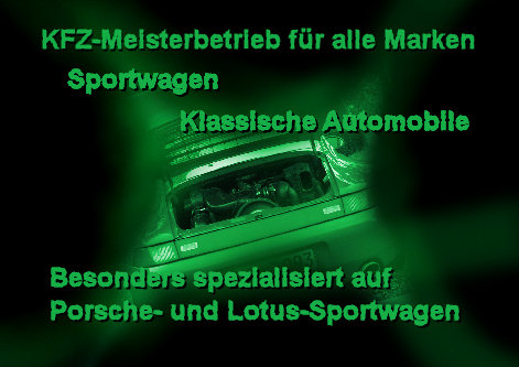 Ihr Meisterbetrieb für Sportwagen und Klassiker